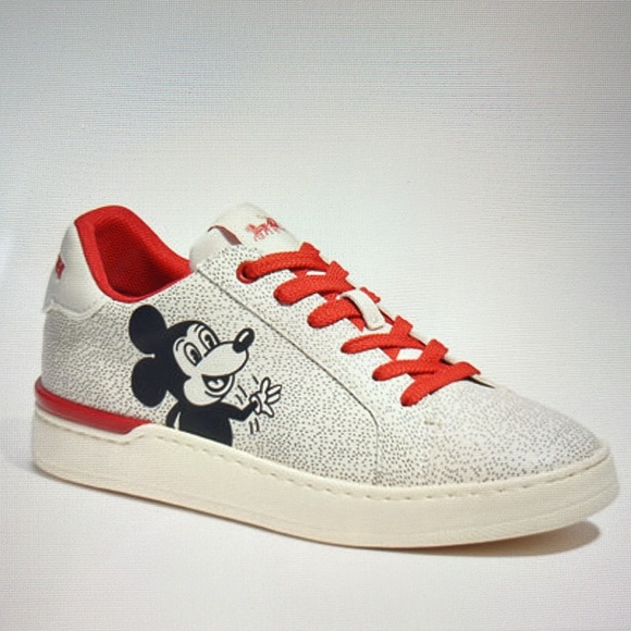 ❤️ COACH DISNEY MICKEY MOUSE X KEITH HARING SNEAKERS ❤️ - Picture 5 of 15